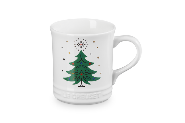 Stoneware Christmas Tree Coffee Mug image number 1