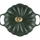 Le Creuset Cast Iron Signature Pumpkin Shallow Casserole 28cm ForetFor&ecirc;t image number 5