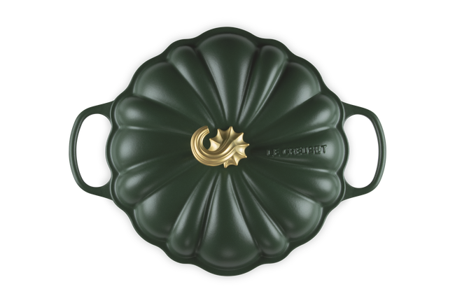 Le Creuset Cast Iron Signature Pumpkin Shallow Casserole 28cm ForetFor&ecirc;t image number 5