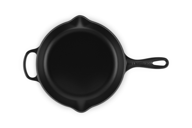Cast Iron Signature Round SkilletMatte Black image number 4