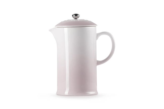 Le Creuset Stoneware Coffee Press 1L Shell PinkShell Pink image number 3