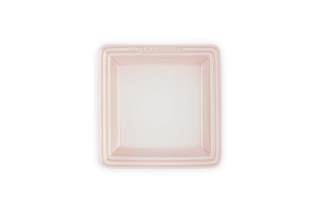 Stoneware Square PlatePowder Pink image number 4
