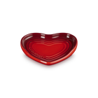 Stoneware Heart Spoon RestCerise image number 2