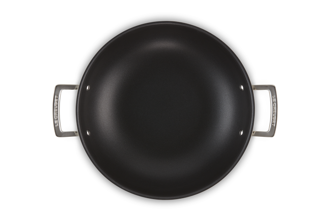 3-ply Stainless Steel Wok with Helper Handles image number 7