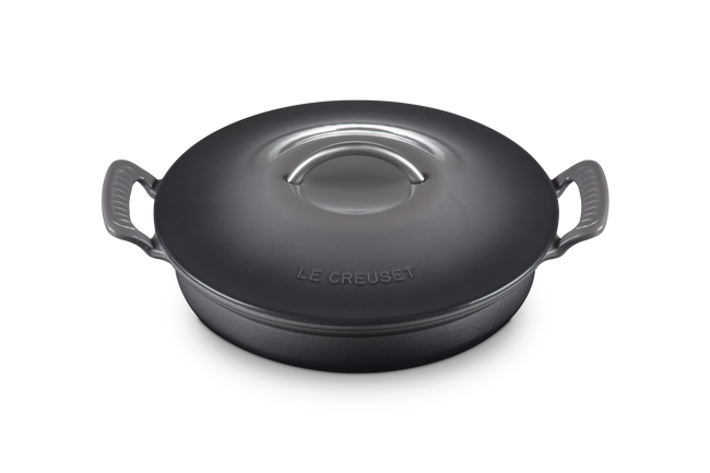 Le Creuset Cast Iron Classic Modern Heritage Shallow Casserole 28cm FlintFlint image number 2