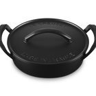 Le Creuset Cast Iron Alpine Outdoor Shallow Casserole 28cm Matte Black image number 2