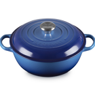 Cast Iron Signature Chefs CasseroleAzure Blue image number 2