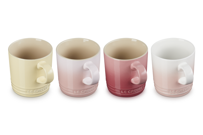 Stoneware Set of 4 Mugs image number 2