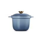 Cast Iron Cocotte Every with Stoneware Inner LidChambray image number 4