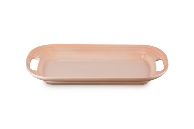 Stoneware BBQ PlatterPêche image number 1