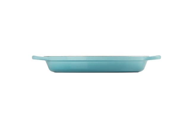 Le Creuset Cast Iron Signature Oval Casserole Dish 28cm CaribbeanCaribbean image number 3