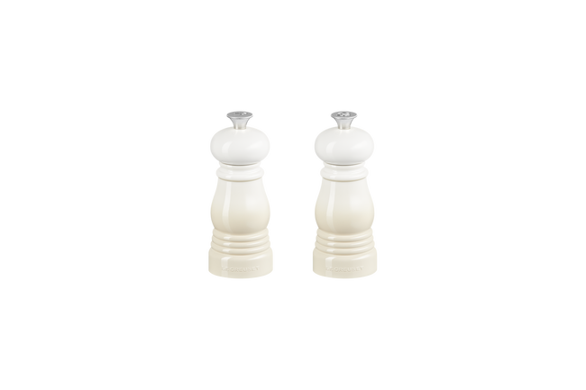Mini Salt & Pepper Mill SetMeringue image number 5