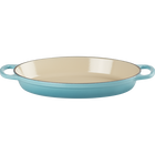 Le Creuset Cast Iron Signature Oval Casserole Dish 28cm CaribbeanCaribbean image number 1