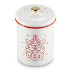 Noel Cookie Jar with Santa Decal image number 3