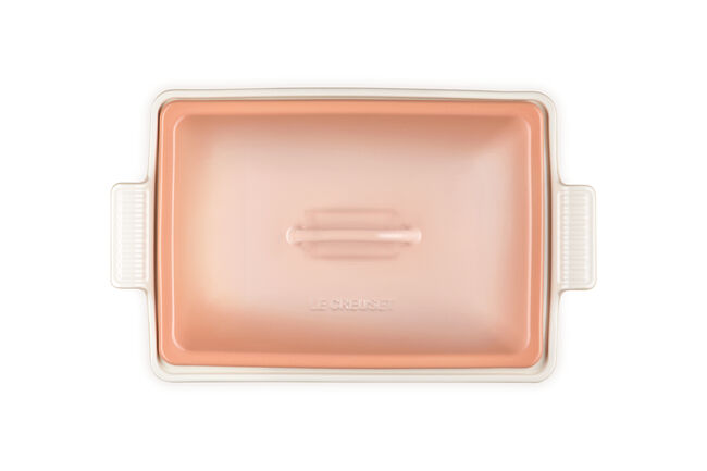 Stoneware Heritage Rectangular Dish with Lid image number 5