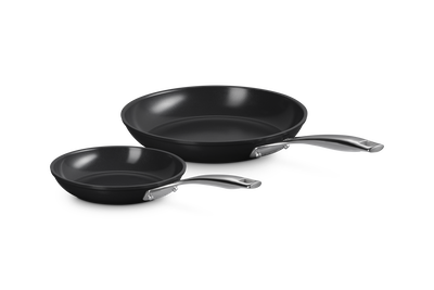 Essential Non-Stick Ceramic 2-piece Shallow Frying Pan Set (20-26 cm)