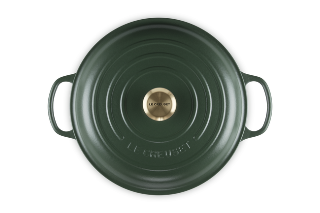 Le Creuset Cast Iron Signature Shallow Casserole For&ecirc;tFor&ecirc;t image number 5