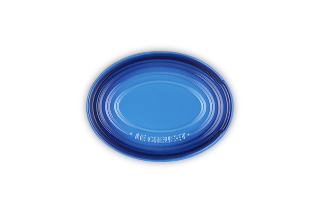 Stoneware Oval Spoon RestAzure Blue image number 4
