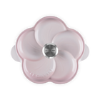 Le Creuset Cast Iron Floral Casserole 20cm Shell PinkShell Pink image number 5