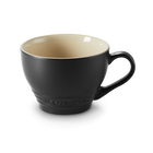 Le Creuset Stoneware Giant Cappuccino Mug 400ml Matte BlackMatte Black image number 1