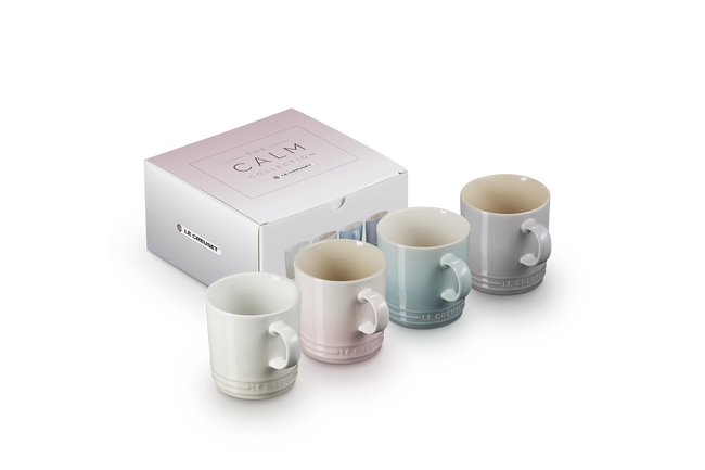 Stoneware Calm Set of 4 Mugs image number 1