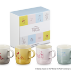 Stoneware Winnie The Pooh Set of 4 Mugs image number 2