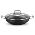 Le Creuset Toughened Non-Stick Shallow Casserole with Glass Lid 26cm image number 1