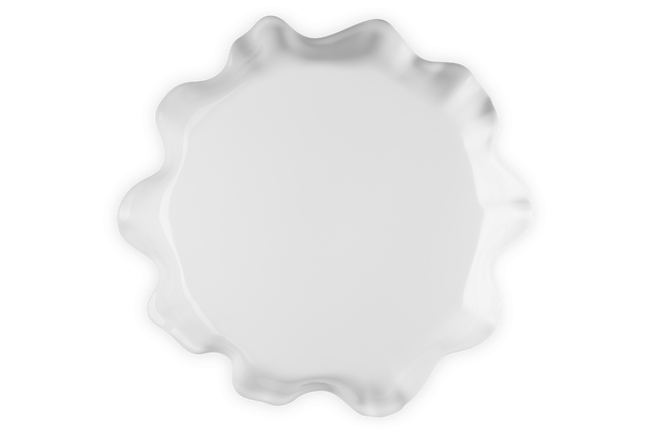 Stoneware Iris Cake Stand image number 5