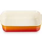 Stoneware Heritage Rectangular DishFlame image number 4