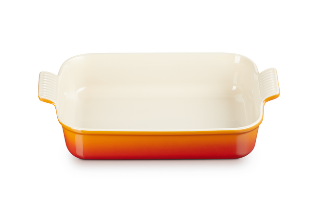 Stoneware Heritage Rectangular DishFlame image number 4