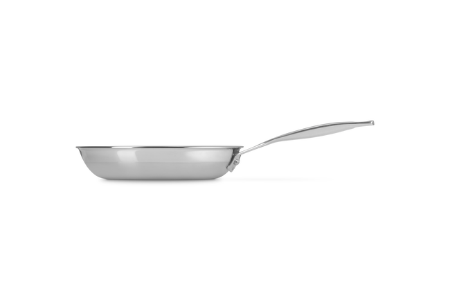 3-ply Stainless Steel Uncoated Frying Pan image number 5