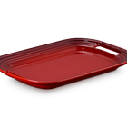 Stoneware BBQ PlatterCerise image number 5