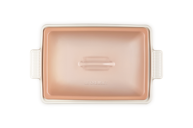 Stoneware Heritage Rectangular Dish with LidP&ecirc;che image number 5