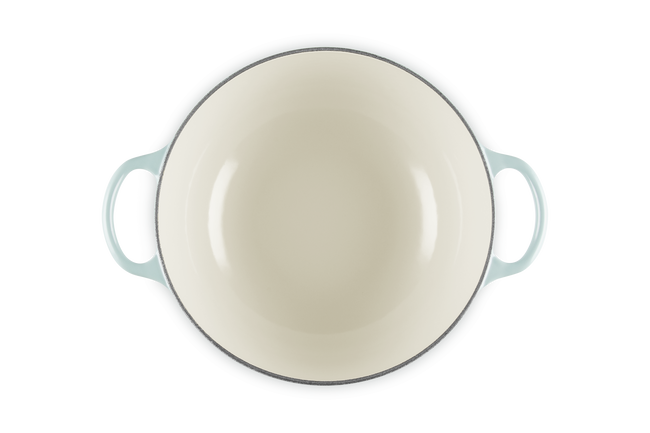 Le Creuset Cast Iron Signature Petal Soup Pot 26cm Sea SaltSea Salt image number 4