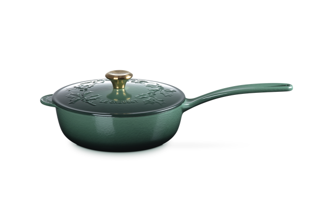 Le Creuset Cast Iron Classic Holly Saucier 21cm ArtichautArtichaut image number 1