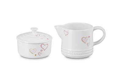Mon Coeur Cream & Sugar Set