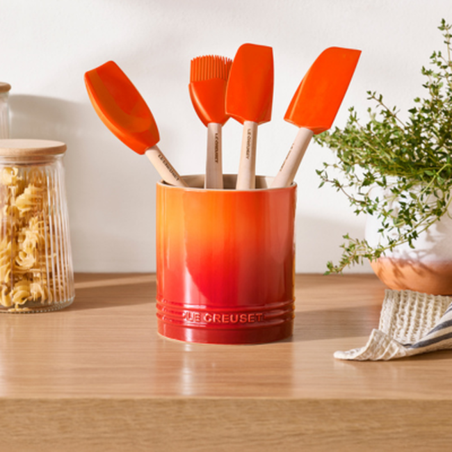 Signature 1.1L Straight Utensil CrockFlame image number 5