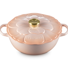 Le Creuset Cast Iron Signature Petal Soup Pot 26cm PecheP&ecirc;che image number 2