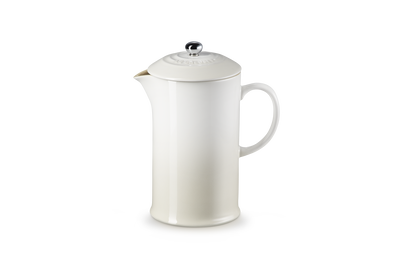 Le Creuset Stoneware Coffee Press 1L Meringue