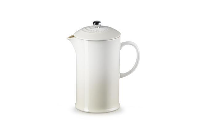 Le Creuset Stoneware Coffee Press 1L MeringueMeringue image number 1