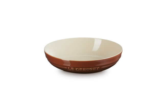 Stoneware Deep Round Dish 20cmChestnut image number 1