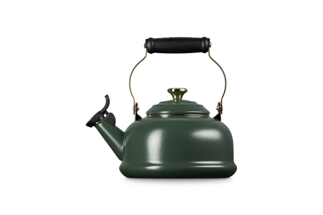 Le Creuset Whistling Teakettle with Gold Knob 1.6L For&ecirc;tFor&ecirc;t image number 3