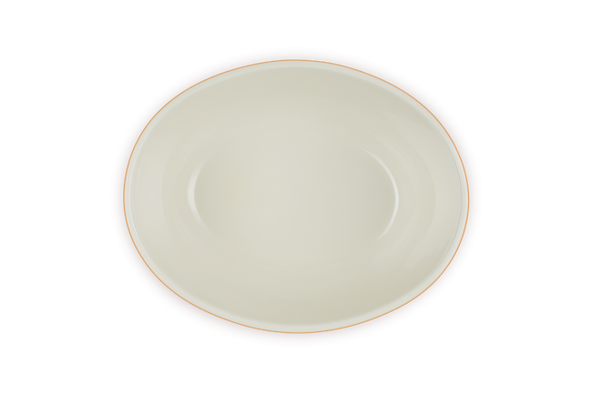 Stoneware Oval Serving BowlFlame image number 4