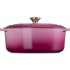 Le Creuset Cast Iron Signature Oval Casserole 31cm BerryBerry image number 3