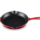 Cast Iron Classic Round Skillet GrillCerise image number 2