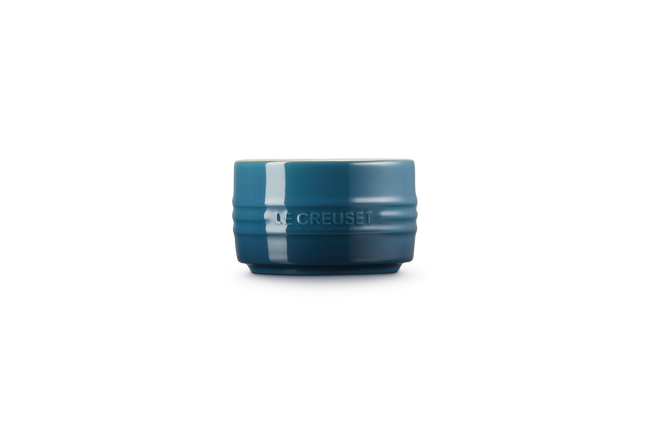 Stoneware Straight Wall RamekinDeep Teal image number 4