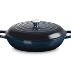 Cast Iron Signature Shallow CasseroleNuit image number 2
