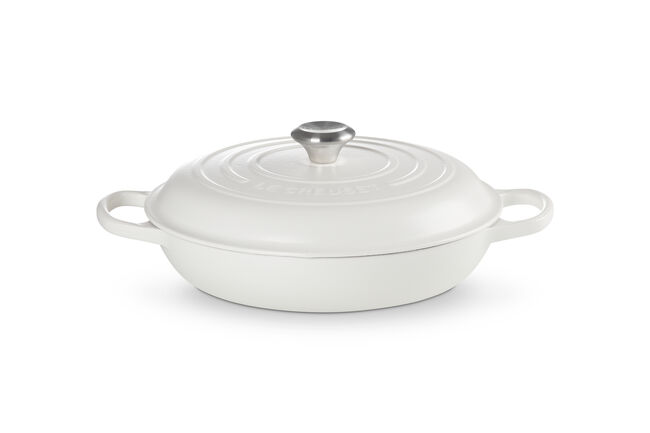 Cast Iron Signature Shallow CasseroleCotton image number 1