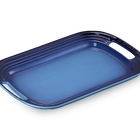 Stoneware BBQ PlatterAzure Blue image number 6