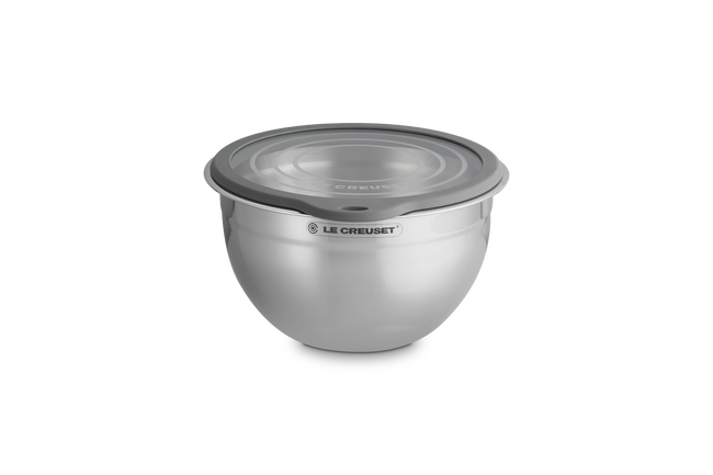 Stainless Steel Mixing Bowl with Glass Lid image number 1